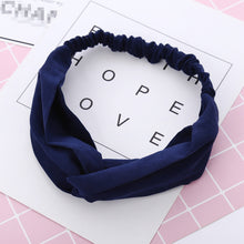 Load image into Gallery viewer, Women Headband Vintage Cross